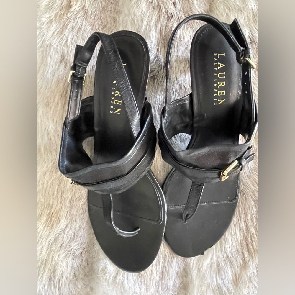 Ralph Lauren sandal heels